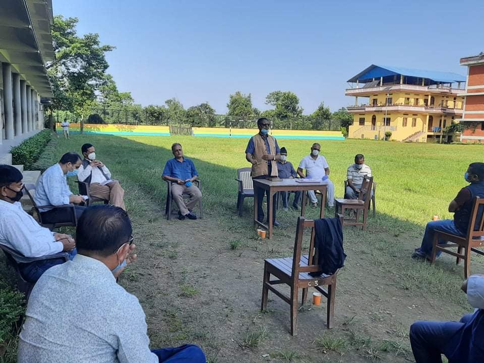 मदन भण्डारी फाउन्डेसन खैरहनीको कार्य बिभाजन सम्पन्न