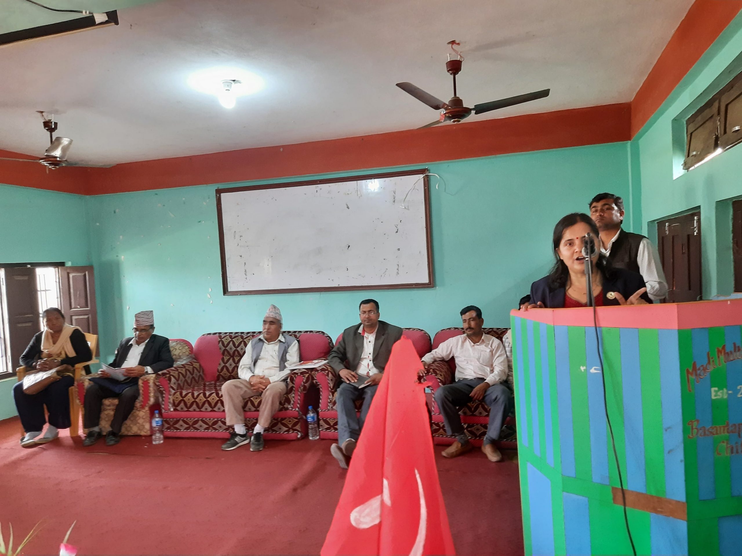माडीको बिकासमा कुनै कमि हुन दिदैनौ- नेकपा चितवन अध्यक्ष पार्बती रावल 