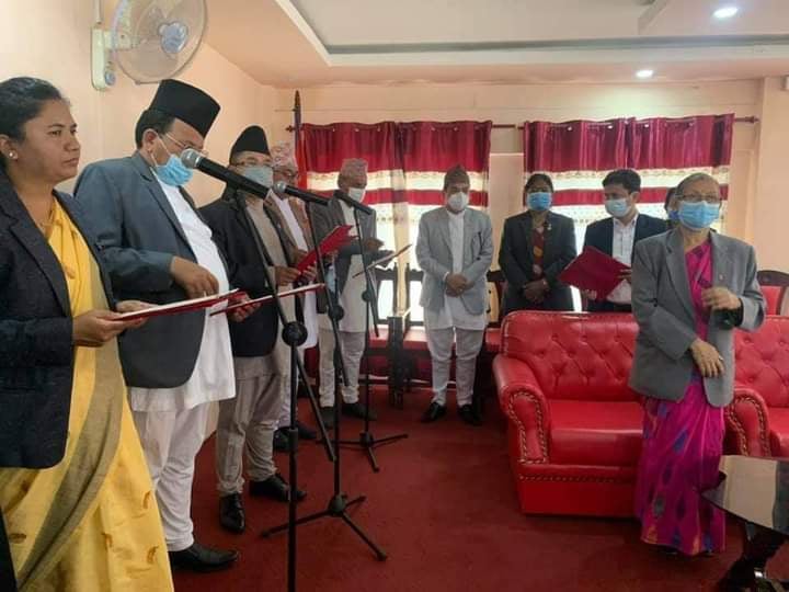 बागमती प्रदेशमा मन्त्रिपरिषद् विस्तार, थपिए ६ मन्त्री र ४ राज्यमन्त्री