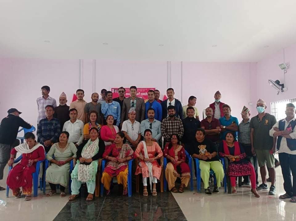 नेकपा एमाले राप्ती नगरपालिका वडा नं.२ को अध्यक्षमा दुर्गबहादुर सारु चयन