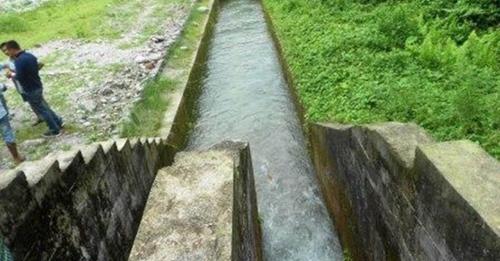 वर्षाले सुनसरी मोरङ सिँचाइ आयोजना ठप्प