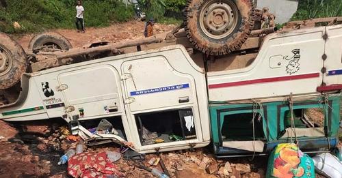 गोरखाको गण्डकी गाउँपालिकामा जिप दुर्घटना: १४ घाइते, ३ जनाको अवस्था गम्भीर