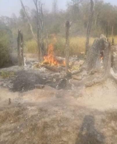 चितवन निकुञ्ज अतिक्रमण गरेको भन्दै चेपाङका घरगोठ जलाइए