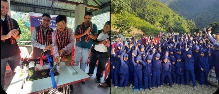 इच्छाकामनाको बिपन्न बस्तीमा निशुल्क सिलाई कटाई तालिम तथा  ३ सय ५४ बिद्यार्थीलाई न्यानो कपडा सहयोग 