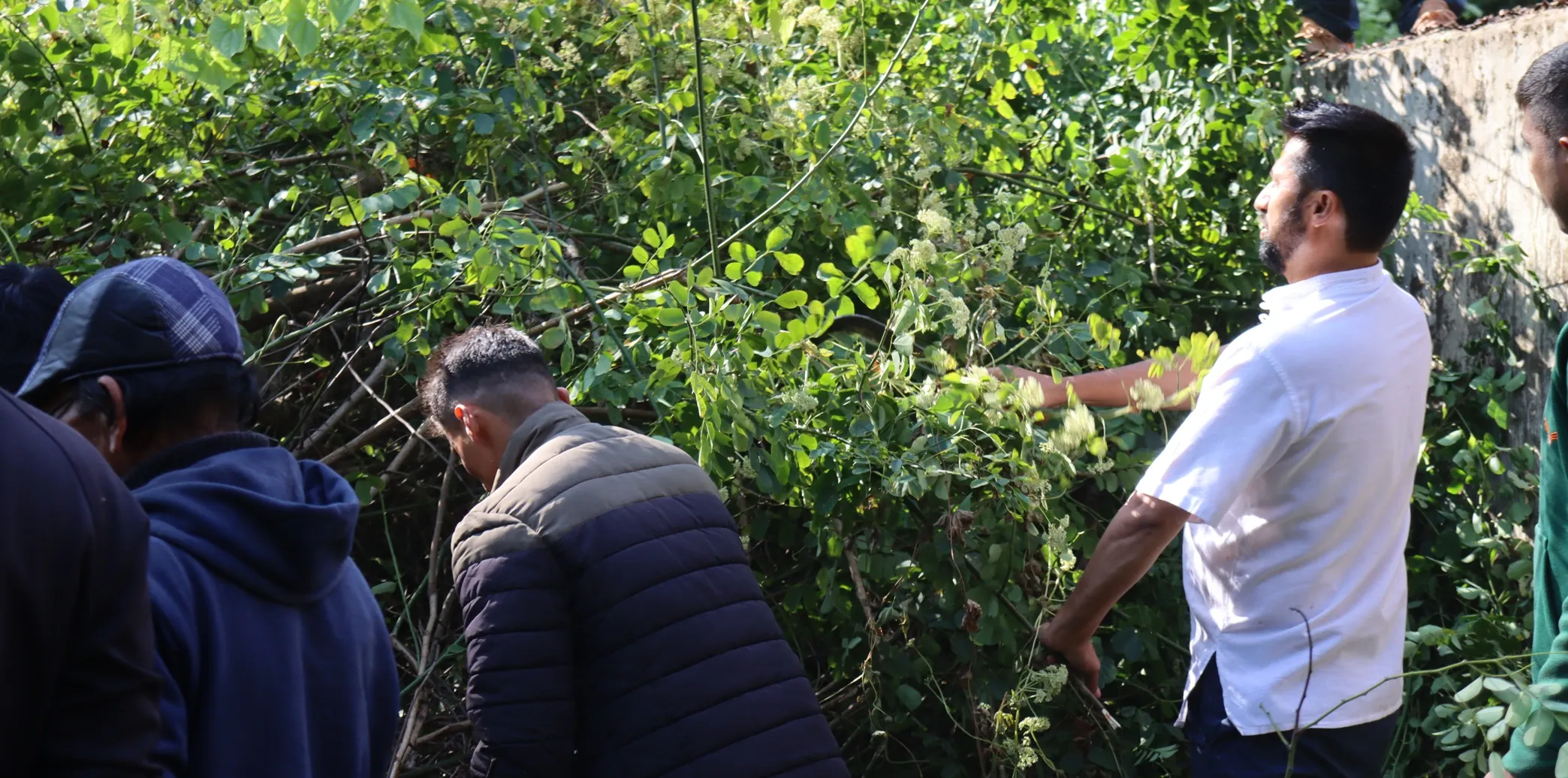 हर्क साम्पाङको शैलीमा उत्रिए रवि- भरतपुरमा खानेपानी आयोजना सुचारु गर्न श्रमदान