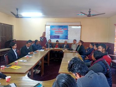चितवनको सप्तगण्डकी क्याम्पसमा “सुशासन र सदाचार गन्तव्य मानवअधिकार” विषयकमा छलफल
