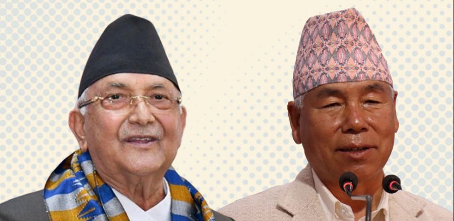 एमाले अध्यक्ष ओली र माओवादी महासचिव गुरुङबीच भेटवार्ता, के भयो कुराकानी ?