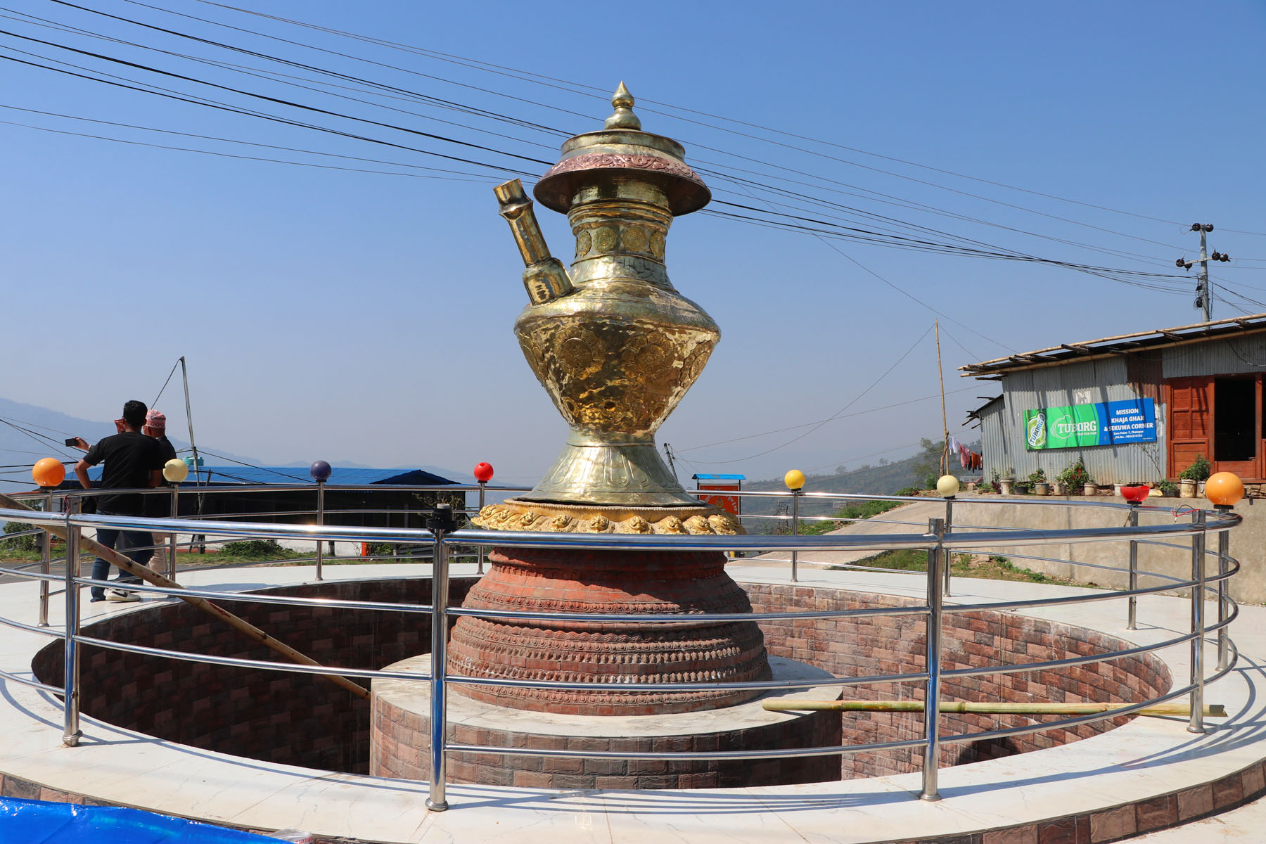 जिरोपोइन्टमा निर्माण गरिएको करुवा