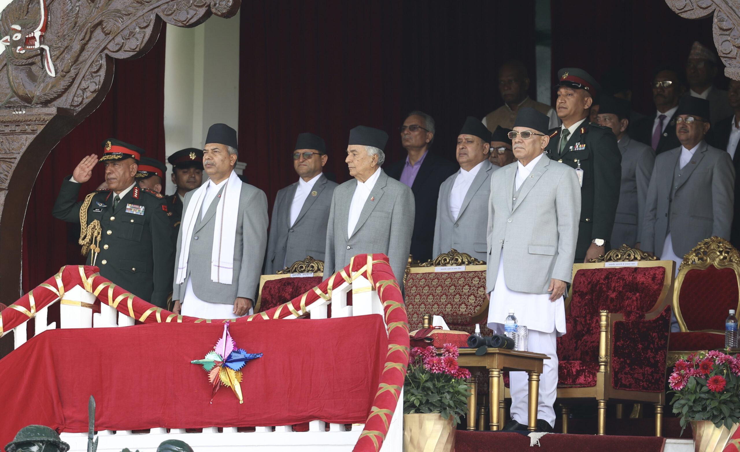गणतन्त्र दिवस: राष्ट्रपति पौडेल टुँडिखेलको विशेष समारोहमा सरिक (फोटो फिचर)