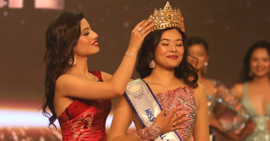 मिस नेपाल २०२३ को उपाधि श्रीच्छा प्रधानलाई