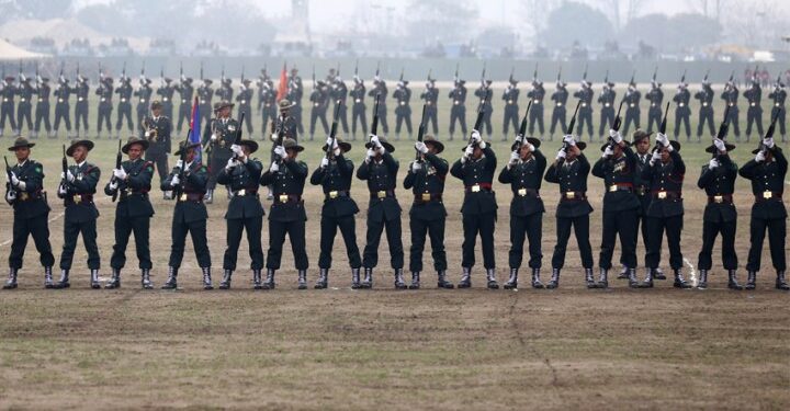 गणतन्त्र दिवस: सैनिक मञ्चमा विशेष समारोह आयोजना हुँदै