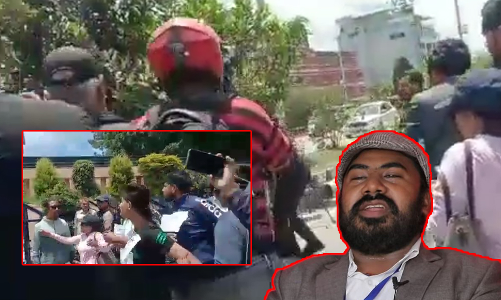 युवराज सफलमाथि बानेश्वरमा कुटपिट