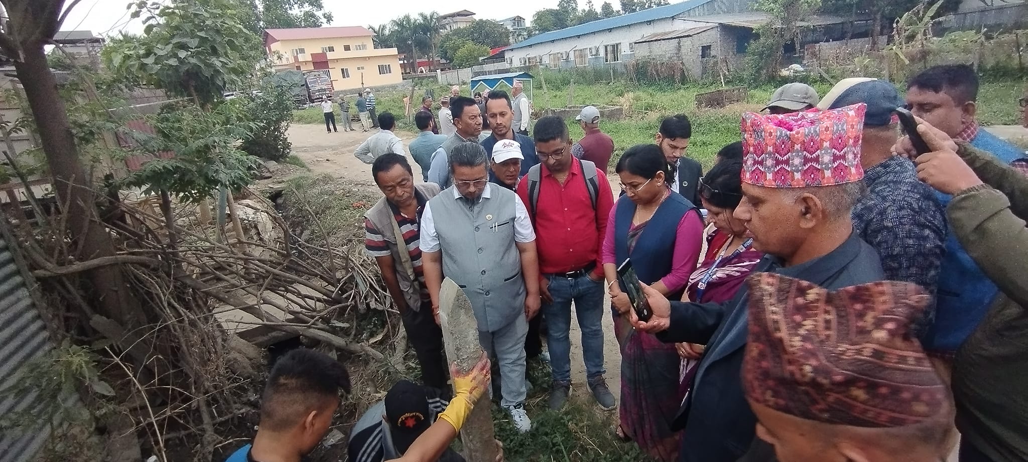 पुङ्गी खोला संरक्षणमा भरतपुर महानगरपालिकाको चासो