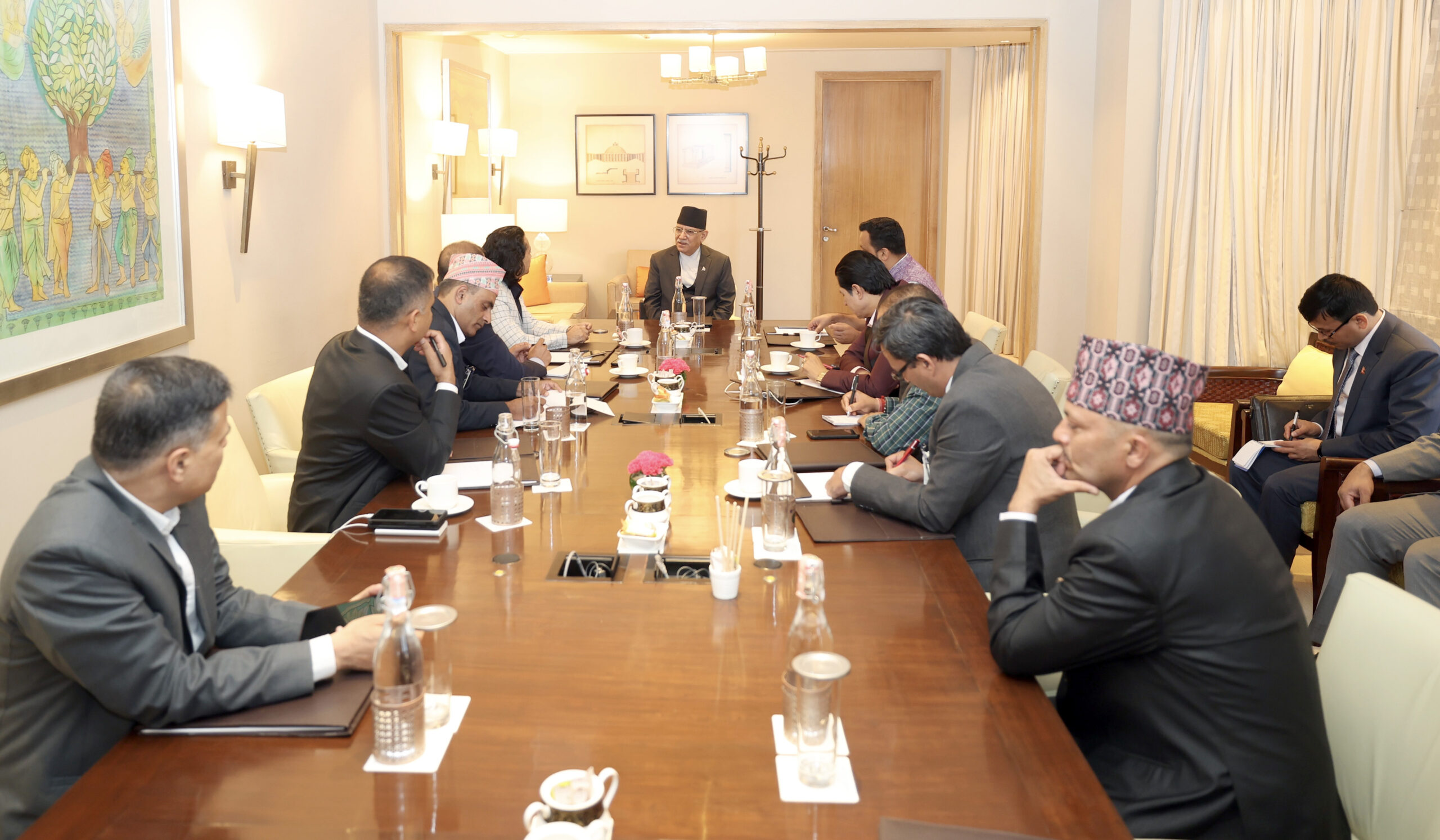 ऊर्जा व्यापारमा ‘ब्रेक थ्रु’ भयो: प्रधानमन्त्री दाहाल