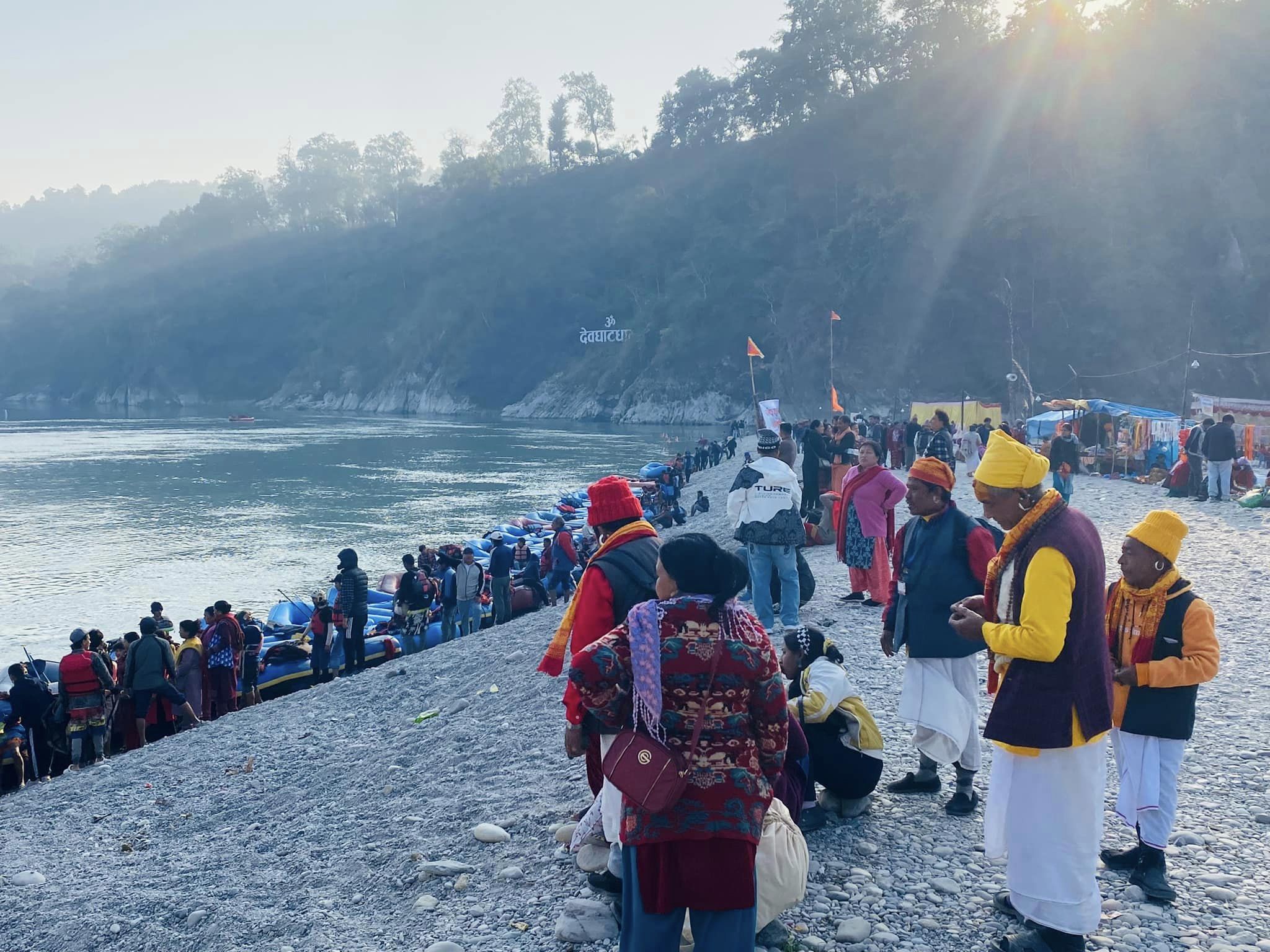 आज माघे सङ्क्रान्ति पर्व मनाइँदै, देवघाटलगायतका स्थानमा भक्तजनको भीड