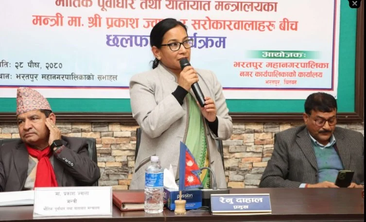 पूर्व–पश्चिम रेलमार्गको भरतपुर रुटबारे मेयर दाहालका दुई विकल्प