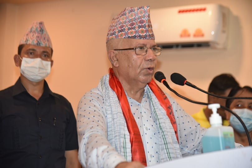 हामीलाई कसैले कमजोर ठान्ने कुचेष्टा गर्‍यो भने उथलपुथल हुन्छः माधव नेपाल