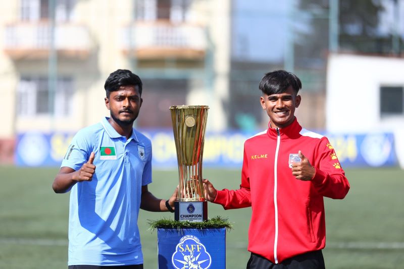 साफ यु-२० च्याम्पियनसिप: उपाधिका लागि नेपालले बङ्गलादेशसँग खेल्दैँ