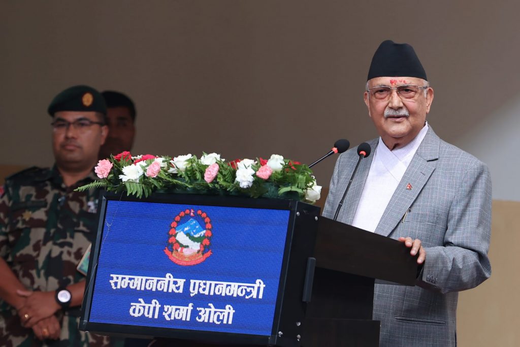 सरकारले अपराधी नसमाउ, निर्दोष फसाउ र दोषीलाई छाड भन्दैन: प्रधानमन्त्री ओली