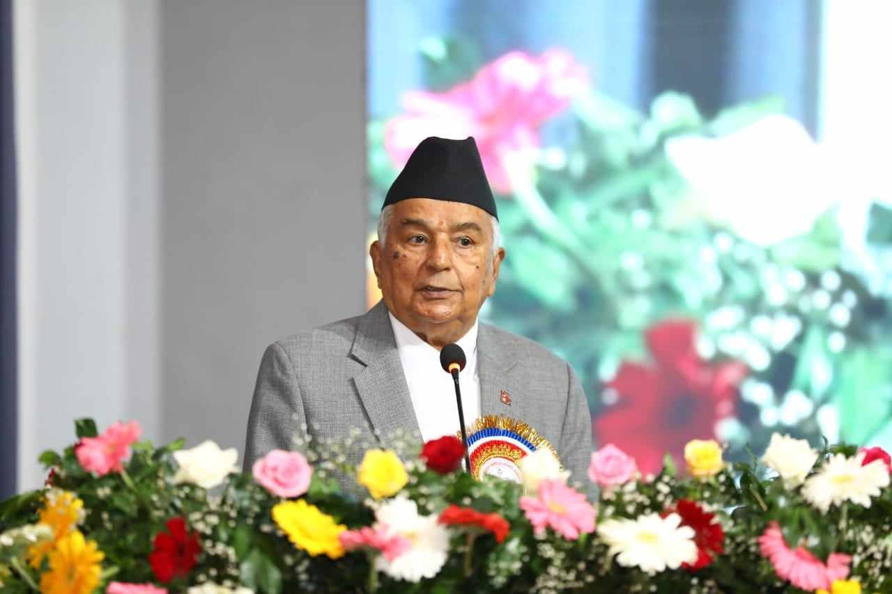 गरिब, असहाय तथा निमुखा जनतालाई केन्द्रमा राखेर स्वास्थ्य सेवा दिनुपर्ने: राष्ट्रपति पौडेल