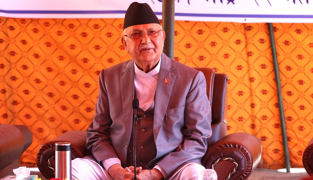 नेपाललाई ‘नन् करप्ट’ राष्ट्रको पहिचान दिन कर्मचारीलाई प्रधानमन्त्री ओलीको आग्रह
