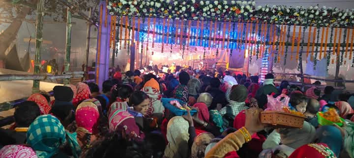 गढीमाई मेलामा दर्शनार्थीको घुइँचो