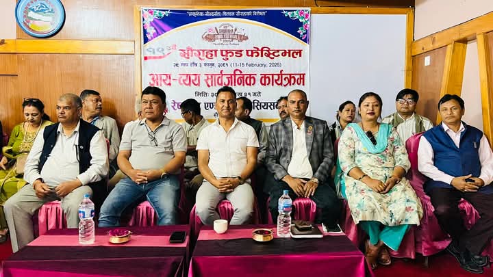 सौराहा फुड फेस्टिवलको आयव्यय सार्वजनिक: १६ लाख घाटामा, ६ लाखभन्दा बढी रकम उठ्न बाँकी