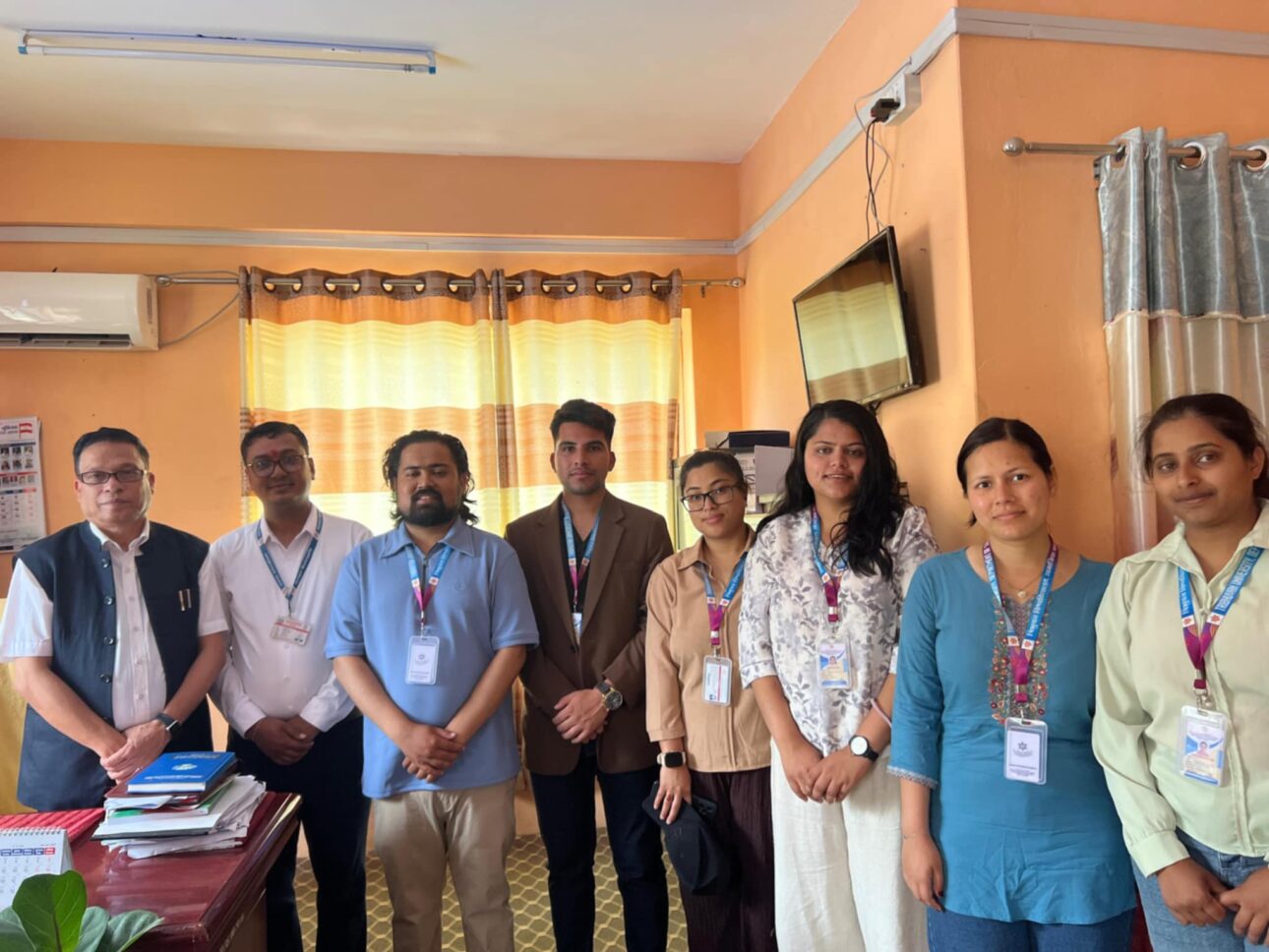 त्रिविको सामाजिक कार्य केन्द्रीय विभागका विद्यार्थीहरू अनुसन्धानको लागि पाल्पामा