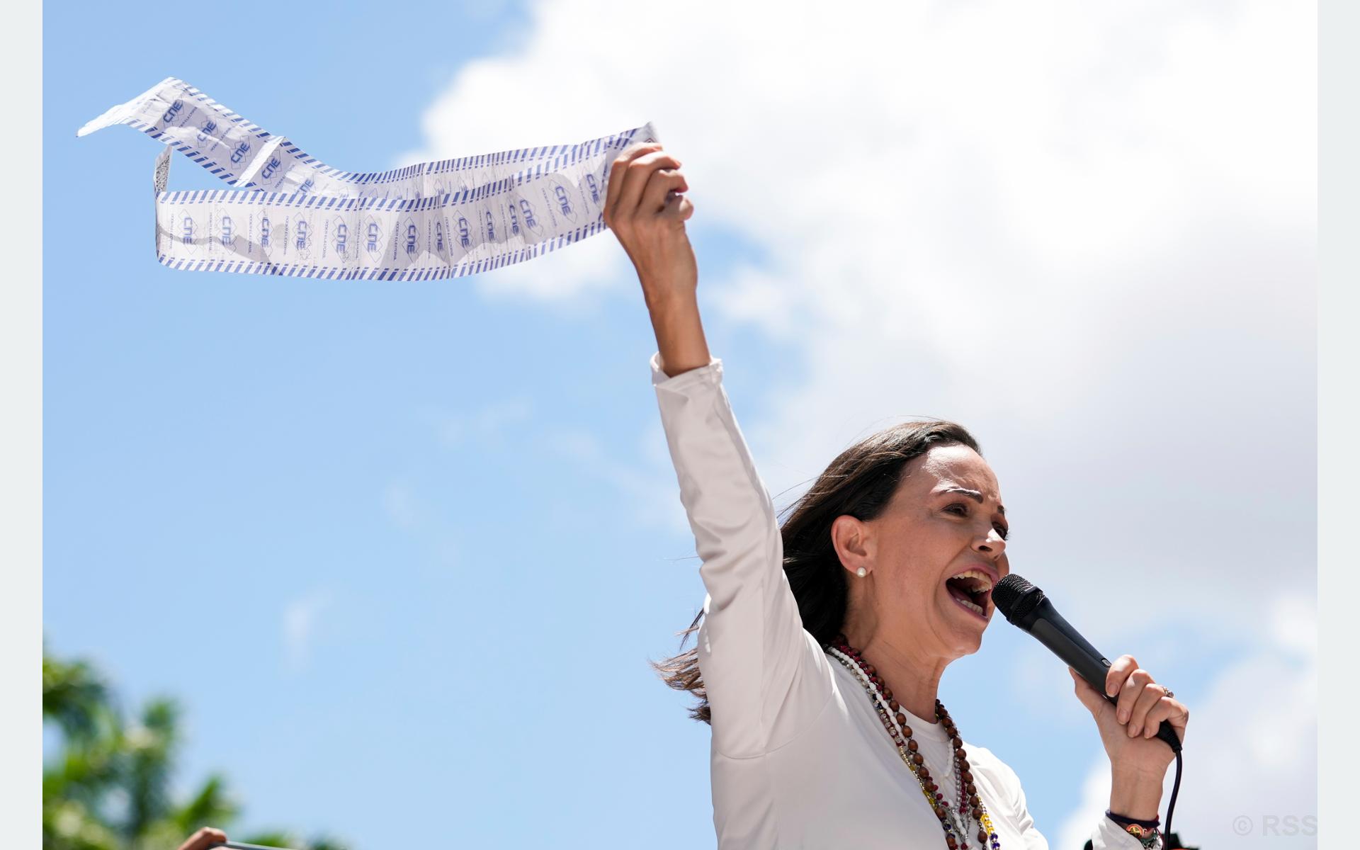 भेनेजुएलाकी विपक्षी नेत्री मारिया कोरिना मचाडोलाई नोबेल शान्ति पुरस्कार