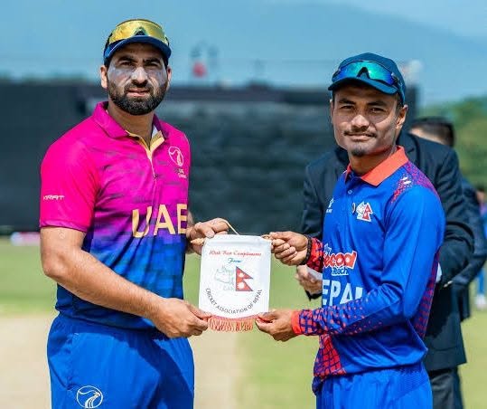 आईसीसी टी–२० विश्वकप छनोटः सुपर सिक्समा नेपालले आज युएईसँग खेल्दै