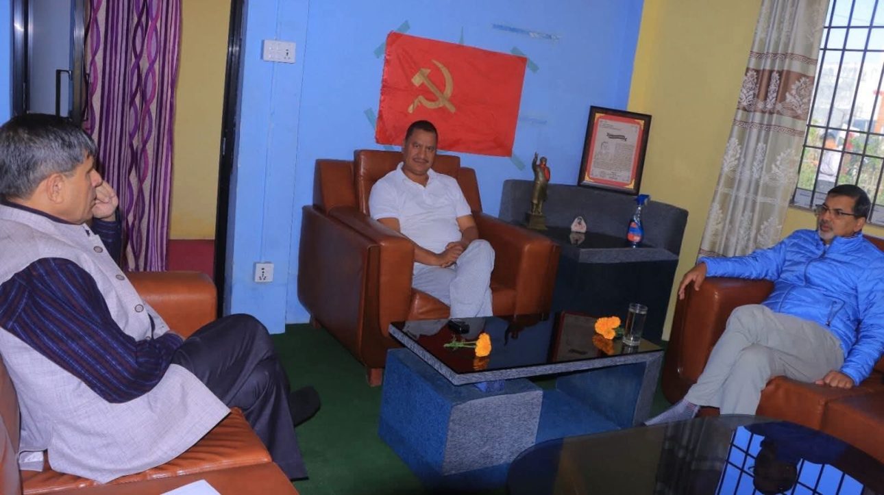 देश संकटमा परेको भन्दै विप्लव‚ घनश्याम र जनार्दनको एकजुट हुन आह्वान