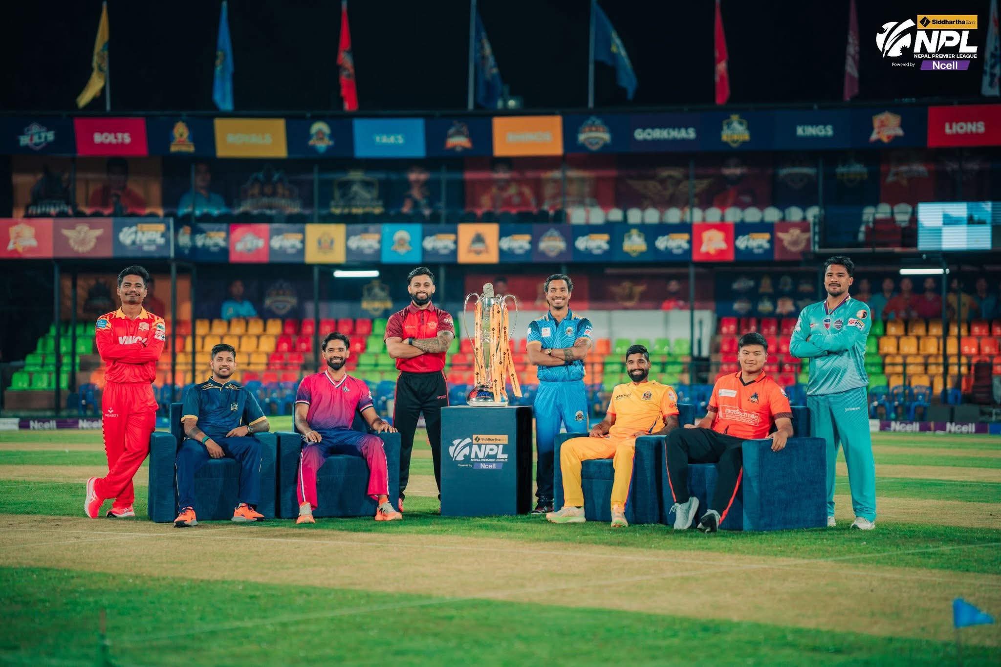 आजदेखि सुरु हुँदै दोस्रो संस्करणको एनपीएल, उद्घाटन खेलमा जनकपुर बोल्ट्स र काठमाडौं गोर्खाज खेल्दै 