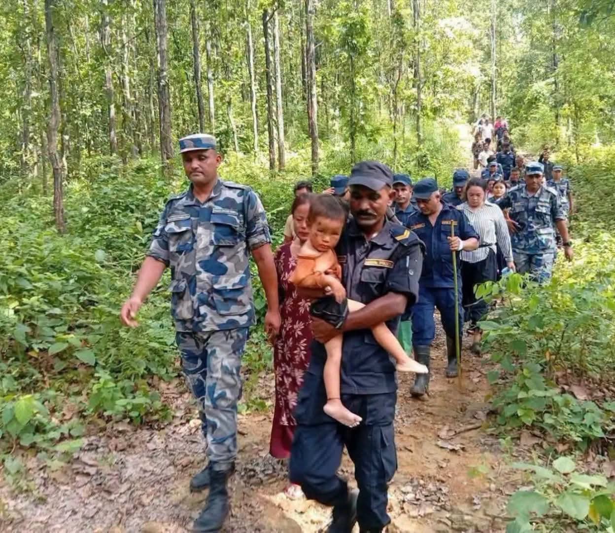 हराएको दुई दिनपछि सकुशल भेटिए साढे २ वर्षीय बालक